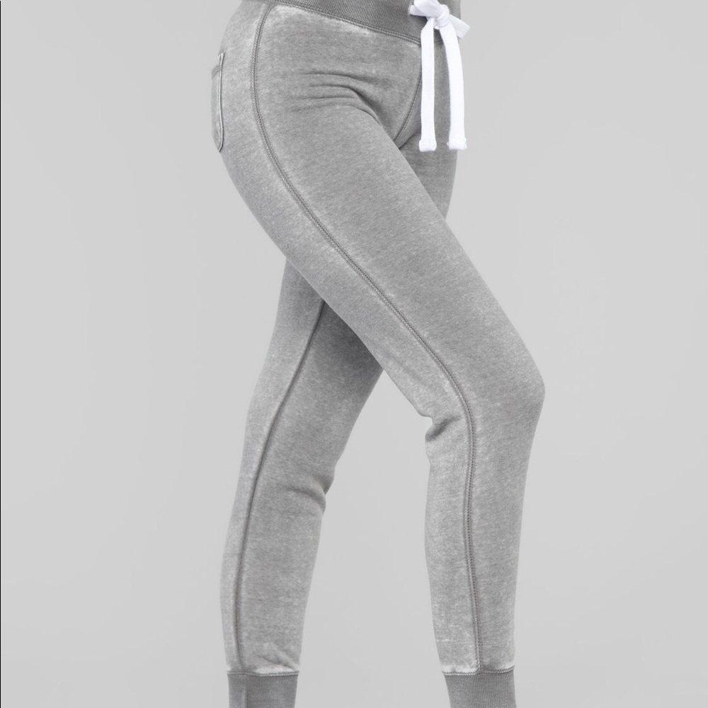 Grey joggers